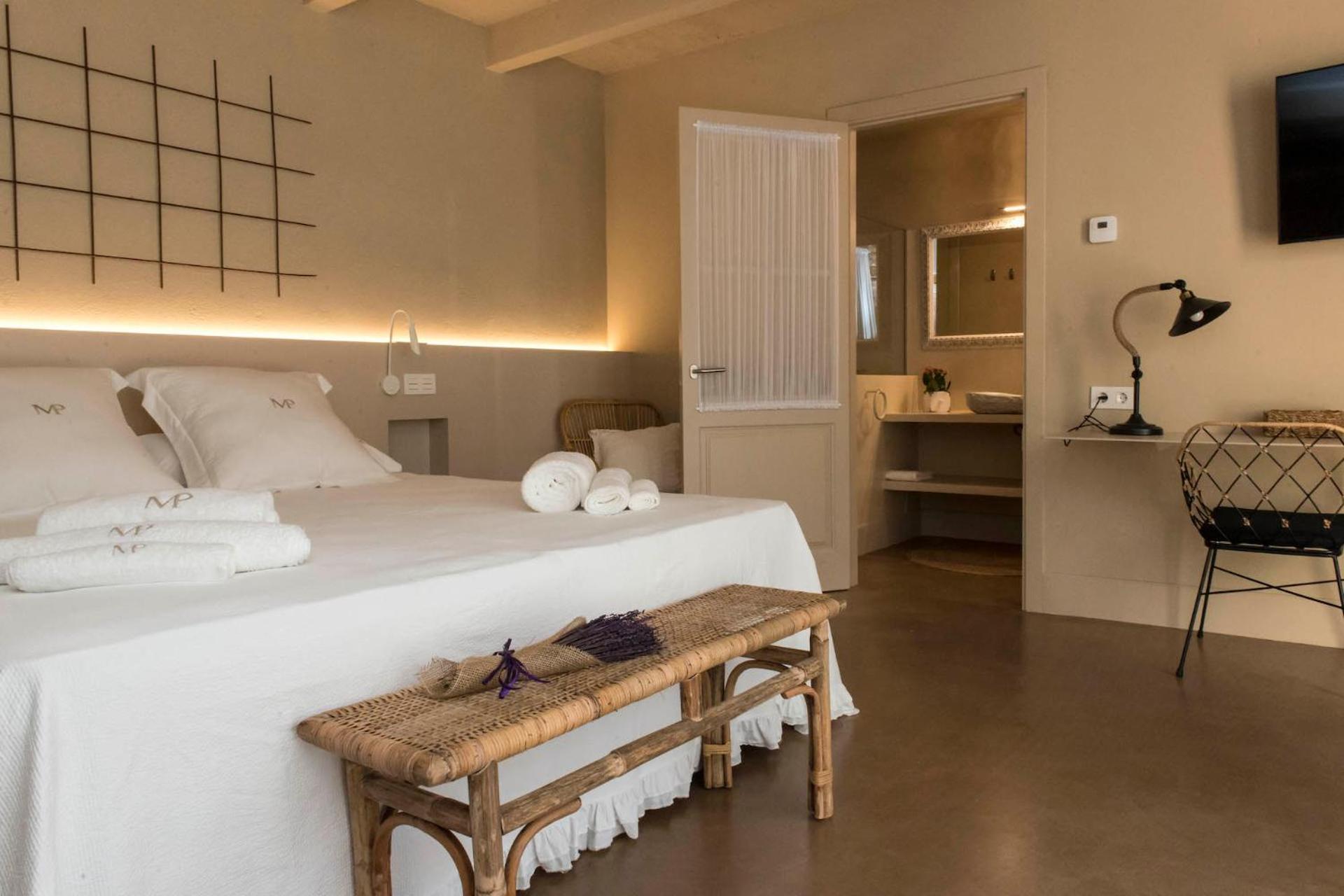 Mas Pla Bed & Breakfast Riudellots de la Selva Dış mekan fotoğraf