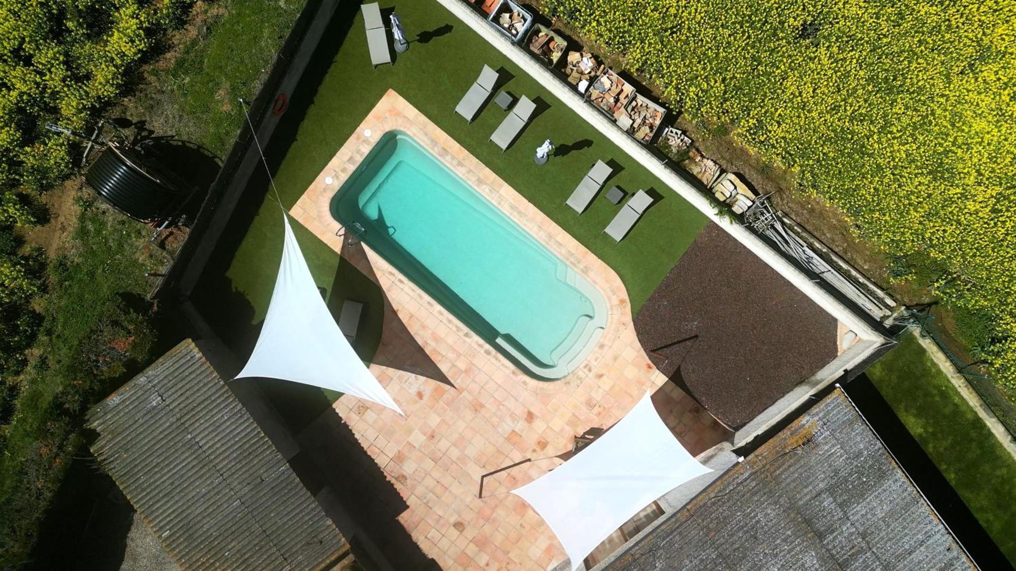 Mas Pla Bed & Breakfast Riudellots de la Selva Dış mekan fotoğraf