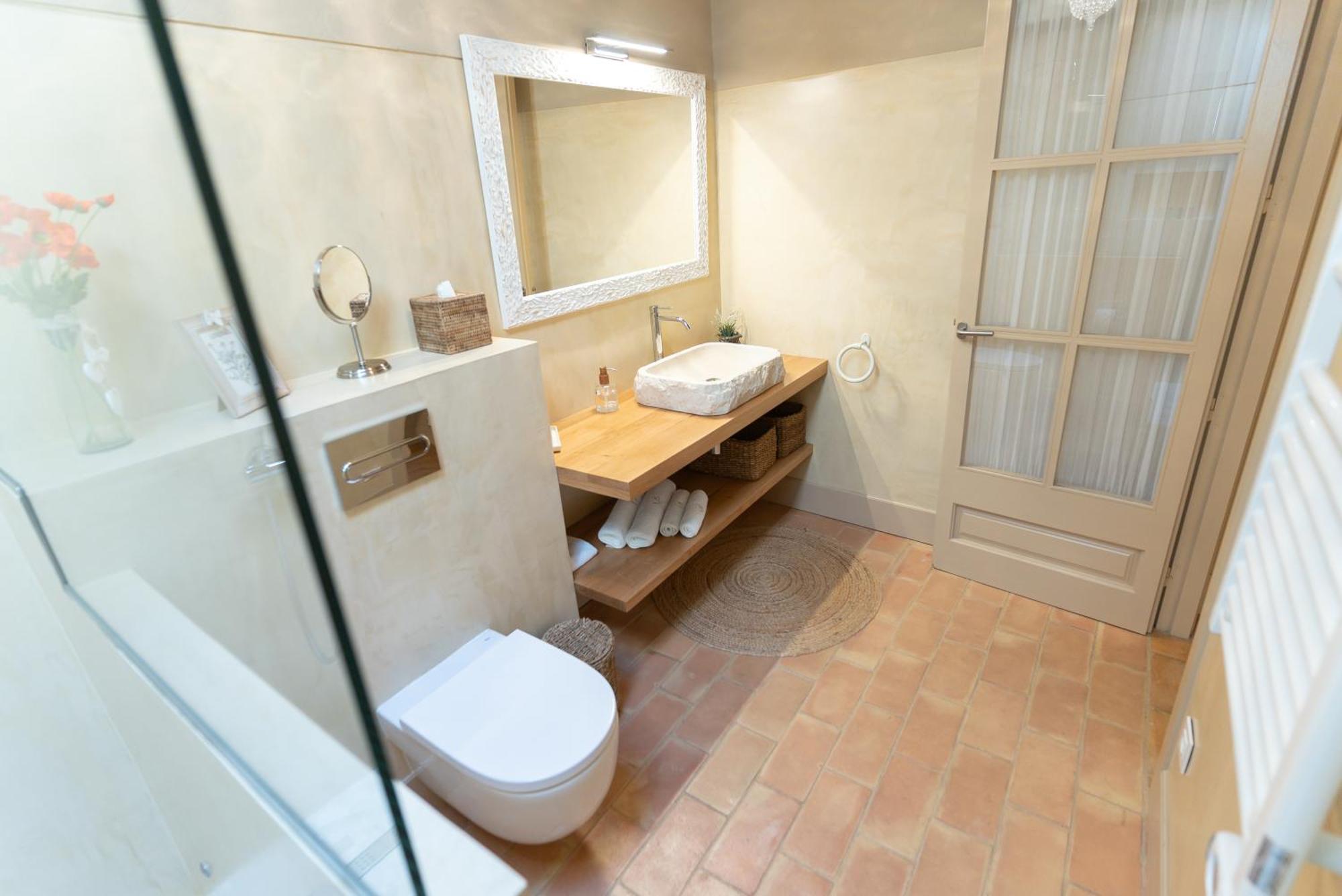 Mas Pla Bed & Breakfast Riudellots de la Selva Dış mekan fotoğraf