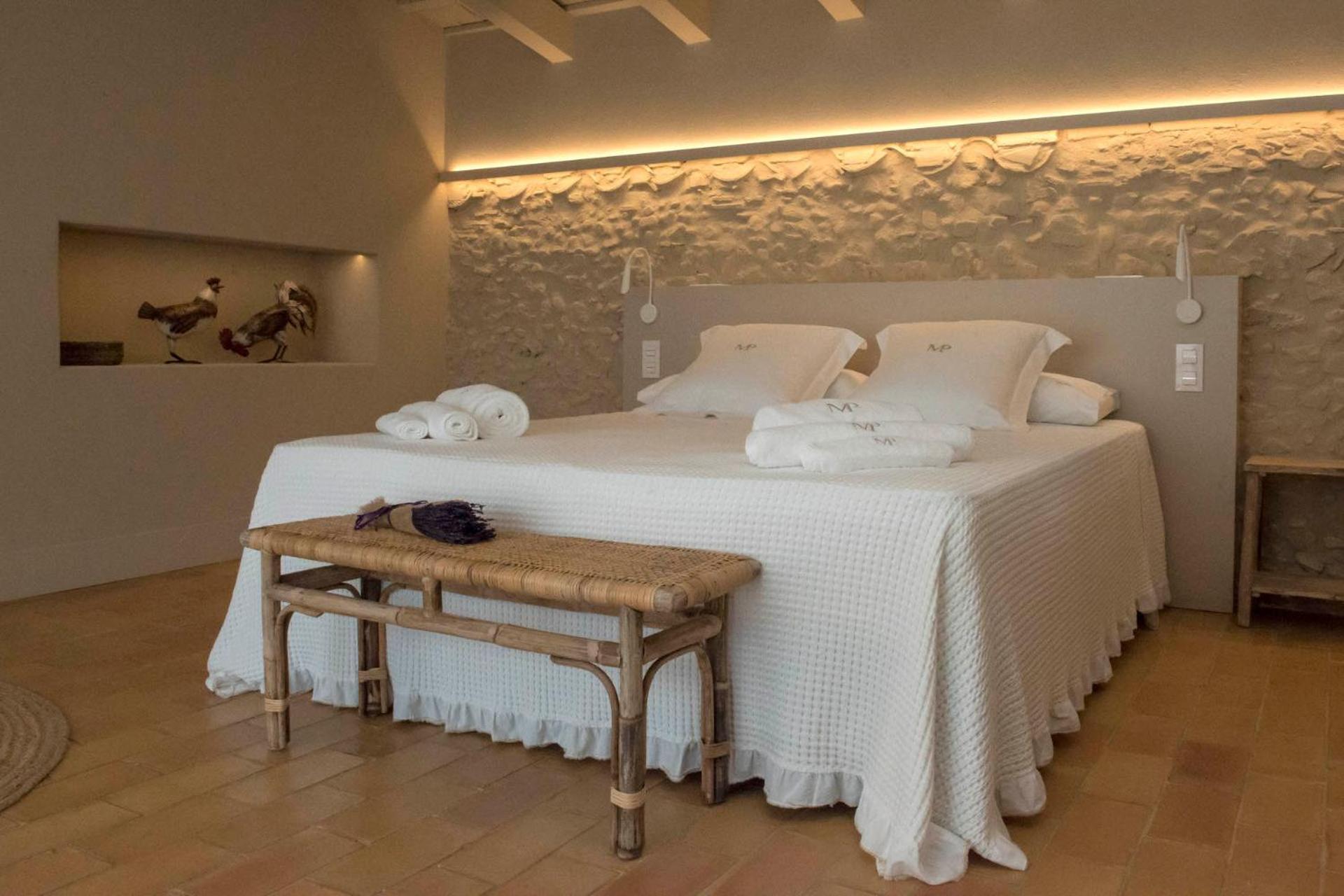 Mas Pla Bed & Breakfast Riudellots de la Selva Dış mekan fotoğraf