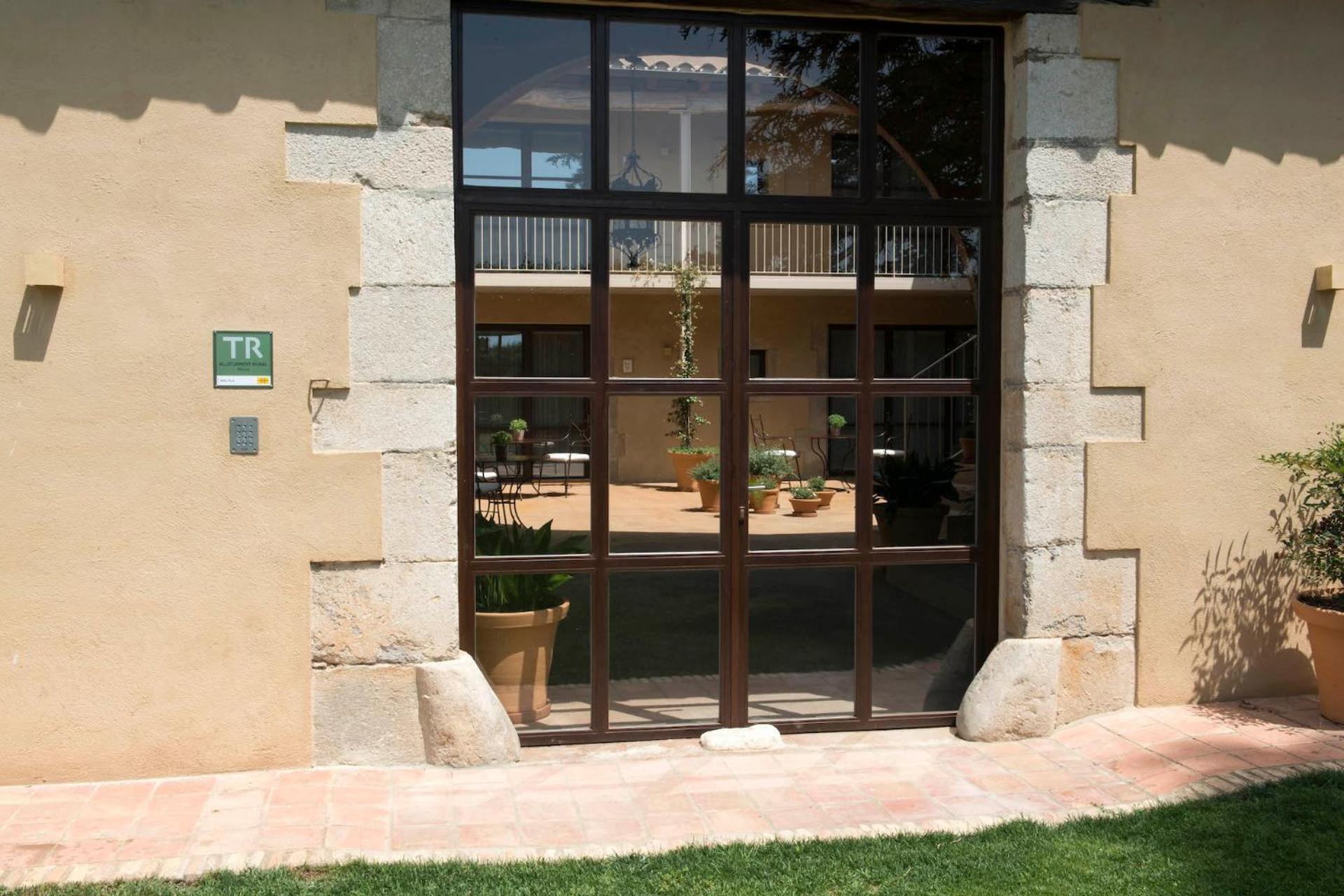 Mas Pla Bed & Breakfast Riudellots de la Selva Dış mekan fotoğraf